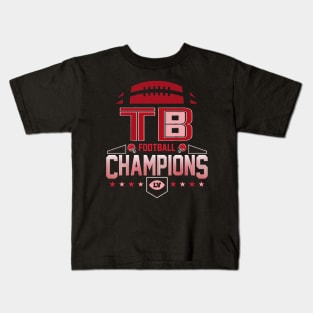 Tampa Bay Football Champions Kids T-Shirt